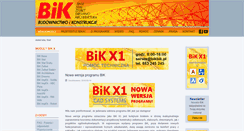 Desktop Screenshot of bikbik.pl